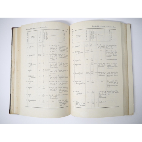 5295 - Major Kenneth Mason: 'Routes in the Western-Himalaya, Kashmir, &c. with which are Included Montgomer... 