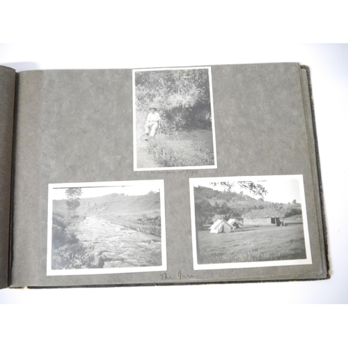 5298 - (Edward VIII Prince of Wales Royal Visit Kenya.) A snapshot photograph album containing 60 monochrom... 