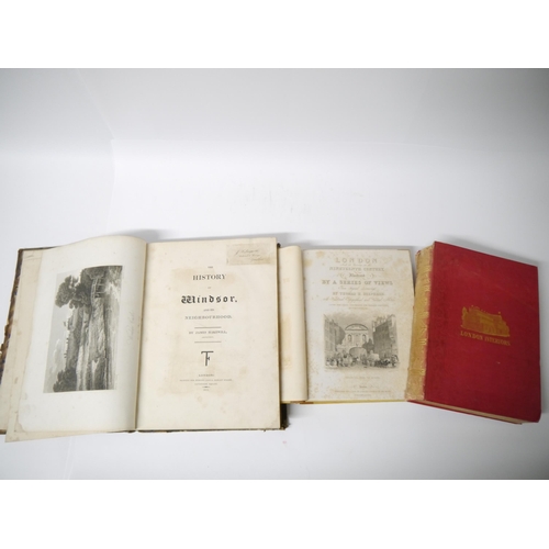 5320 - (London.) James Hakewill: 'The History of Windsor, and Its Neighbourhood', London, for Edmund Lloyd,... 