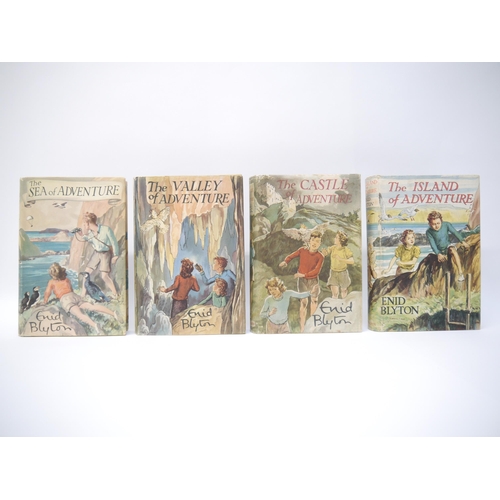 5058 - Enid Blyton, 'The Adventure Series', complete set of the eight children's mystery novels, all 1st ed... 