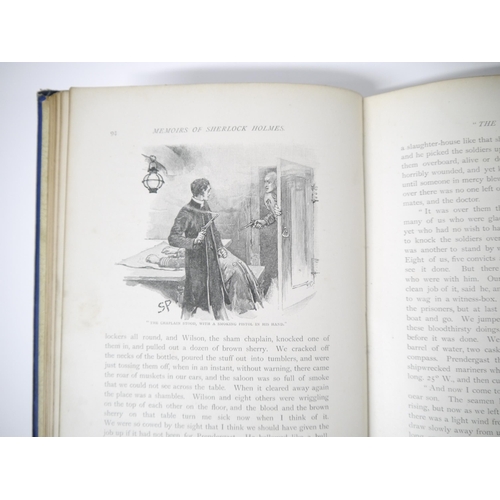 5096 - Arthur Conan Doyle: 'The Memoirs of Sherlock Holmes', London, George Newnes, 1894, 1st edition, full... 