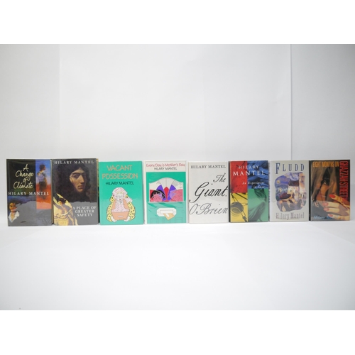 5115 - Hilary Mantel, her complete works volumes 1-8, all signed UK first editions, first impressions of he... 