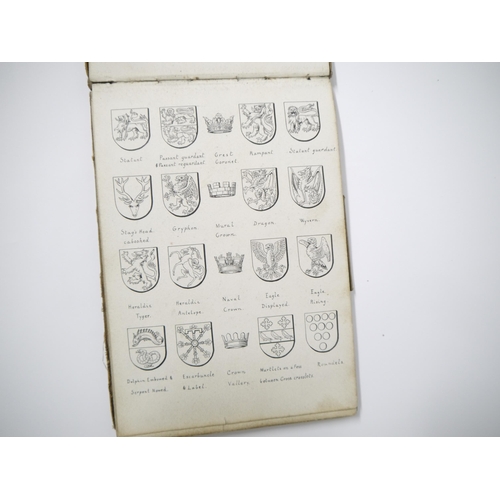 5224 - (Heraldry.) A circa late C19th/early C20th album containing examples of finely executed manuscript p... 