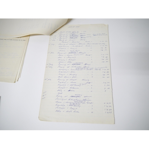 5237 - A suitcase containing an archive of material having belonged to Sir Alf Ramsey (1920-1999) and relat... 