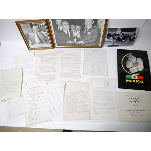 5237 - A suitcase containing an archive of material having belonged to Sir Alf Ramsey (1920-1999) and relat... 