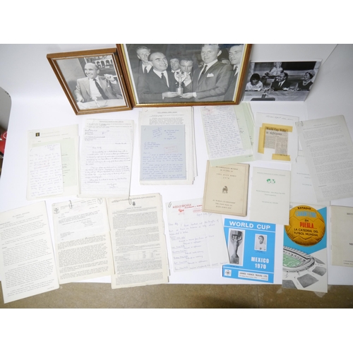 5237 - A suitcase containing an archive of material having belonged to Sir Alf Ramsey (1920-1999) and relat... 