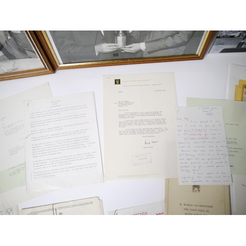 5237 - A suitcase containing an archive of material having belonged to Sir Alf Ramsey (1920-1999) and relat... 