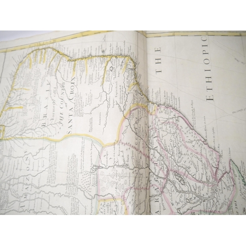 5277 - (Atlas.) John Senex, an untitled early to mid 18th Century atlas, 32 maps, comprising uncoloured eng... 