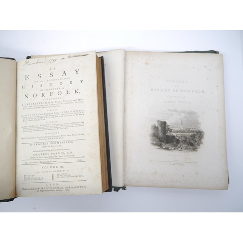 5337 - James Stark: 'Scenery of the Rivers of Norfolk', London & Norwich, 1834, 36 engraved plates & vignet... 