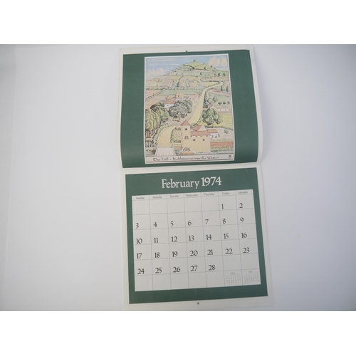 5078 - 'The J.R.R. Tolkien Calendar', London, George Allen & Unwin, 1973, 2nd impression, [28]pp, 12 full p... 