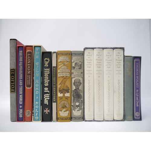 5187 - Folio Society, a collection of 14 assorted volumes, including Mardrus & Mathers: 'The Book of the Th... 