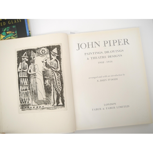 5032 - John Piper, a collection of books, magazines and other ephemera relating to the artist John Piper (1... 