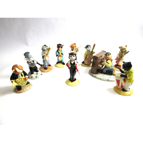 6062 - A complete set of Beswick Cats Chorus figures - 