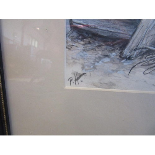 1046 - A pair of PAUL HARDY watercolours 'The Chair Mender' and 'The Knife Grinder', both signed bottom lef... 