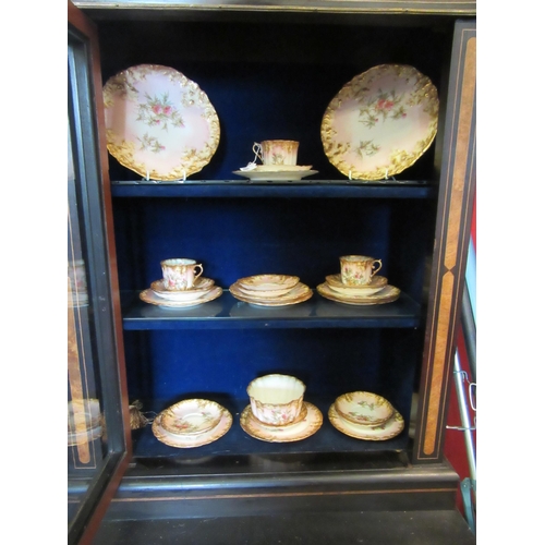 1089 - A selection of Nautilus Porcelain blush ivory design tea and dinner wares to include cups and saucer... 