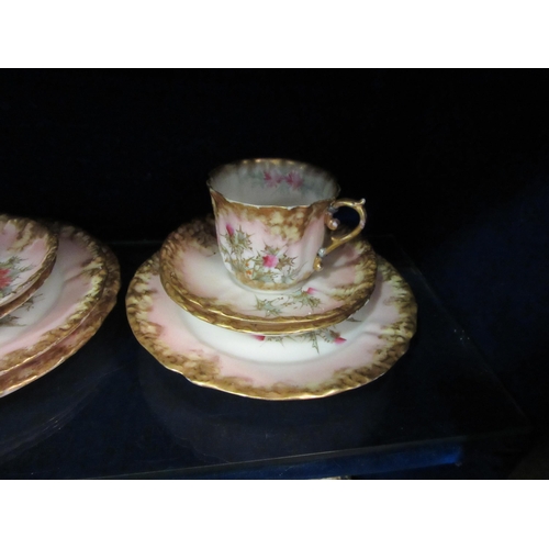 1089 - A selection of Nautilus Porcelain blush ivory design tea and dinner wares to include cups and saucer... 