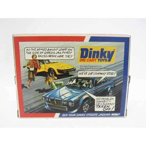 9437 - Two boxed Dinky Toys diecast model cars to include 112 The New Avengers Purdey's Triumph TR7 in yell... 