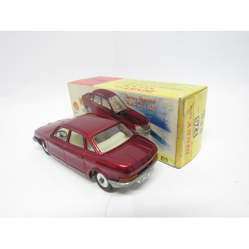 9437 - Two boxed Dinky Toys diecast model cars to include 112 The New Avengers Purdey's Triumph TR7 in yell... 