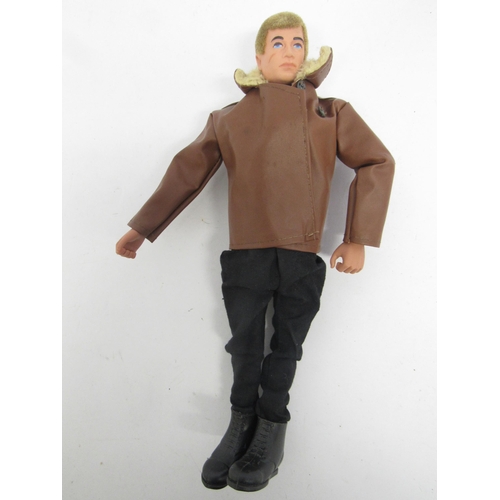 9217 - Four vintage Palitoy Action Man figures (some replaced hands, one missing hand), with a quantity of ... 