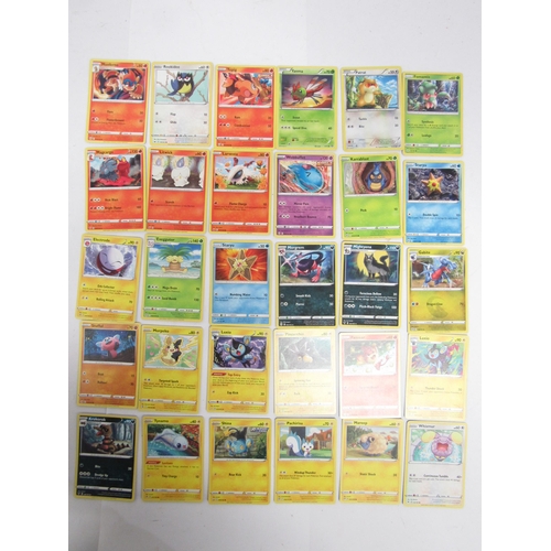 9048 - A collection of one hundred and twenty-three Pokémon cards c.2011-2022. (123). Together with a Pokém... 