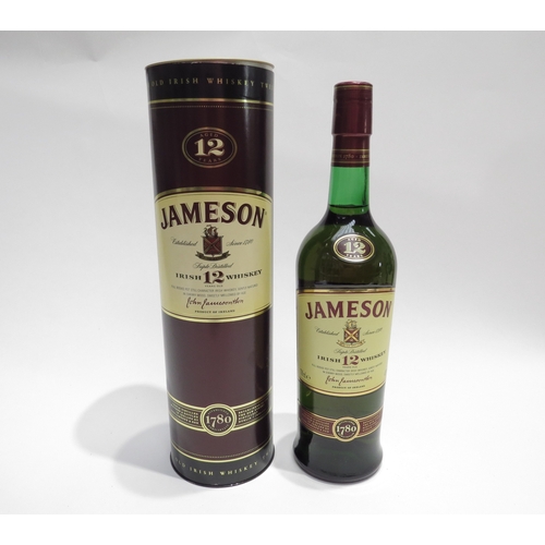 8070 - Jameson 12 Year Old Irish Whiskey, 700ml, in tube