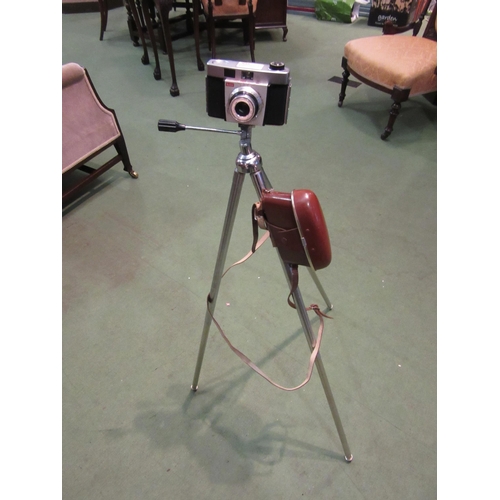 4244 - A vintage Kodak Colorsnap 35 Camera Model 2 on tripod stand