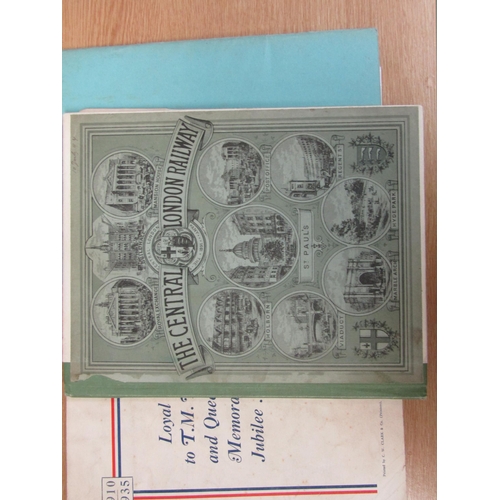 5226 - A packet of assorted early 20th Century London Underground, LGOC, and railway booklets & ephemera, i... 