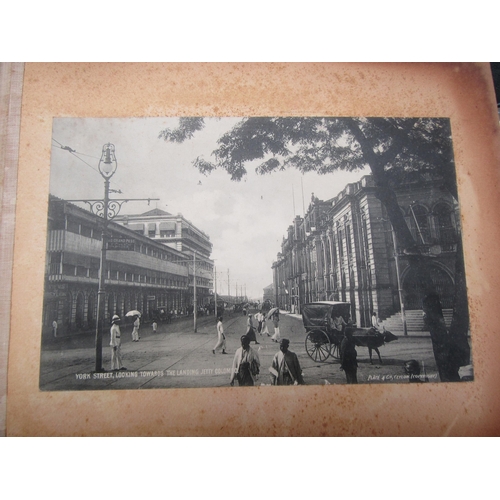 5235 - (Motor Racing, Grand Prix Sunbeams.) An early 20th Century photograph album containing 50+ mounted p... 