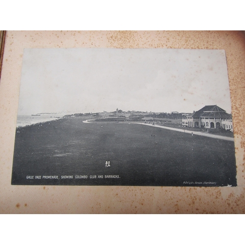 5235 - (Motor Racing, Grand Prix Sunbeams.) An early 20th Century photograph album containing 50+ mounted p... 