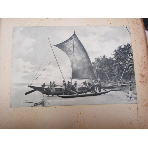 5235 - (Motor Racing, Grand Prix Sunbeams.) An early 20th Century photograph album containing 50+ mounted p... 