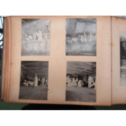 5235 - (Motor Racing, Grand Prix Sunbeams.) An early 20th Century photograph album containing 50+ mounted p... 