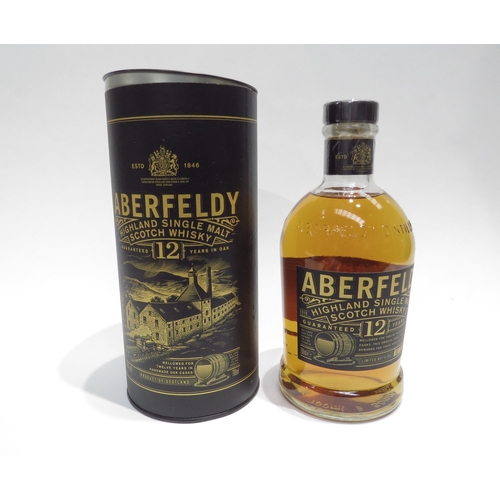 8026 - Aberfeldy 12 Year Old Single Malt Scotch Whisky, Highlands, Scotland, Limited Bottling Batch No.2905... 