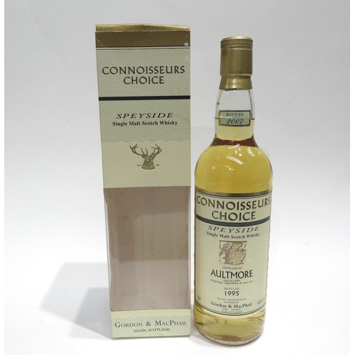 8035 - 1995 Gordon and MacPhail Connoissuers Choice Aultmore Speyside Single Mlat Scoct Whisky, bottled 200... 