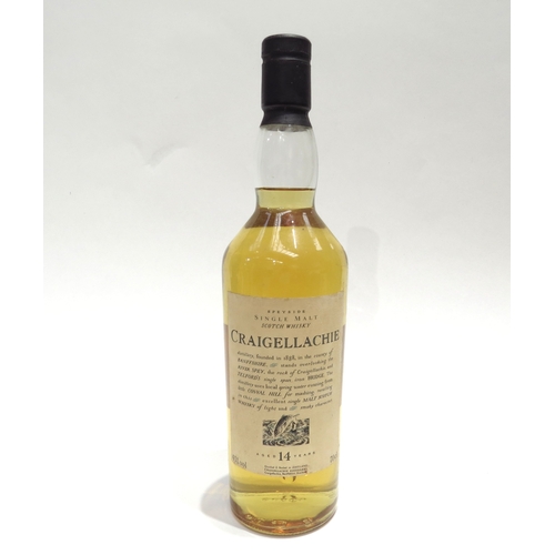 8003 - Craigellachie 14 Year Old Flora & Fauna Speyside Single Malt Scotch Whisky Distillery Bottling, 43%,... 