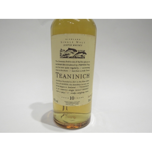 8005 - Teaninich 10 Year Old Flora and Fauna Single Highland Malt Scotch Whisky, 43%, 70cl