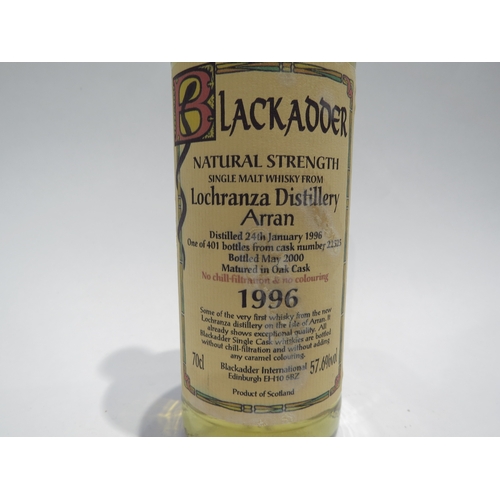 8012 - Blackadder Natural Strength Single Malt Scotch Whisky from Lochranza Distillery Arran, distilled 24t... 