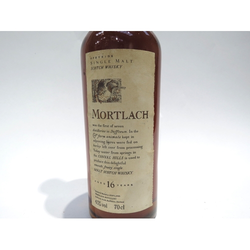 8062 - Mortlach 16 Year Old Flora and Fauna Speyside Single Malt Scotch Whisky, bottled 2004, 43%, 70cl