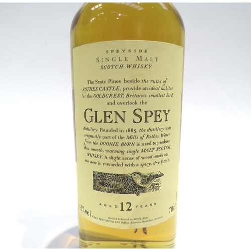 8008 - Glen Spey 12 Year Old Flora & Fauna Speyside Single Malt Scotch Whisky 43%, 70cl