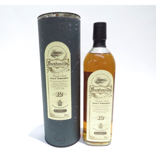 8082 - Bushmills 12 Year Old Distillery Reserve Single Irish Malt Whiskey, 40%, 700ml, boxed