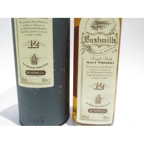 8082 - Bushmills 12 Year Old Distillery Reserve Single Irish Malt Whiskey, 40%, 700ml, boxed