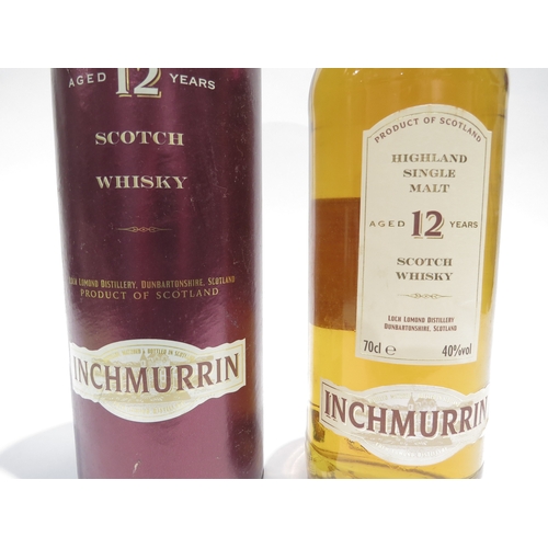 8081 - Loch Lomond Inchmurrin 12 Year Old Single Malt Scotch Whisky, 70cl, in tube