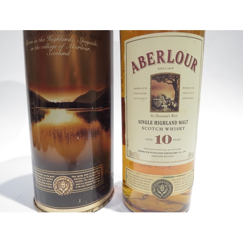 8036 - Aberlour 10 Year Old Single Malt Scotch Whisky, Speyside, Scotland, 700ml, in tin