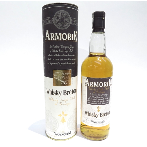 8079 - Armorik Classic Single Malt Breton Whisky, Brittany, France, 70cl, in tin