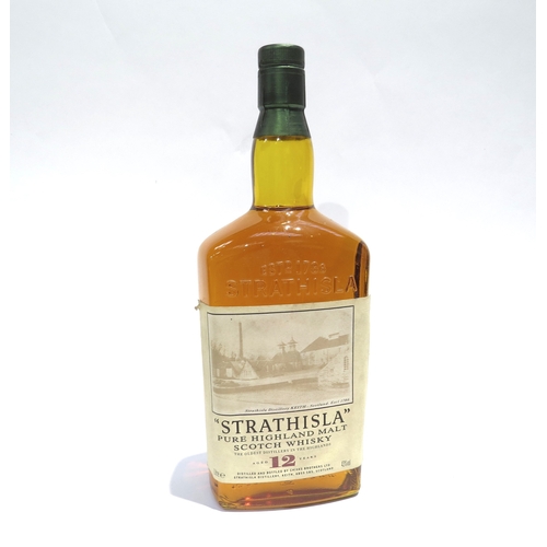 8083 - Strathisla 12 Year Old Pure Highland Malt Scotch Whisky, 1Ltr