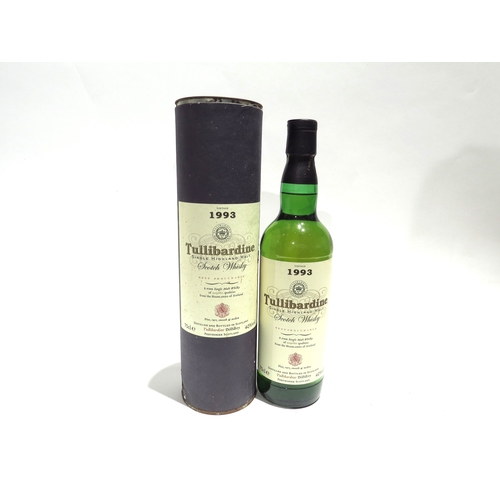 8094 - 1993 Tullibardine Single Highland Malt Scotch Whisky, 70cl, in tube