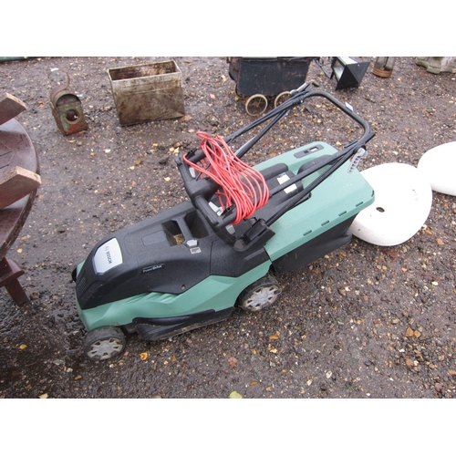 3439 - A Bosch power driven mower with collector.  DTI FAILURE:  Please see our information pages