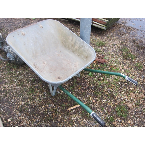 3446 - A metal Hammerlin wheelbarrow