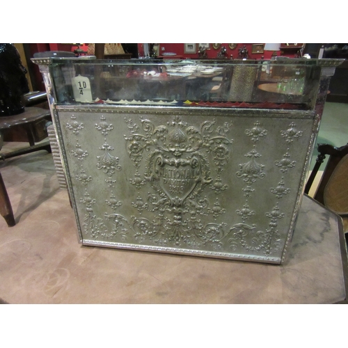 4007 - NCR (National Cash Register) model 41, serial No. 365736, manufactured in 1903. Nickel plated case, ... 