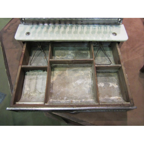 4007 - NCR (National Cash Register) model 41, serial No. 365736, manufactured in 1903. Nickel plated case, ... 