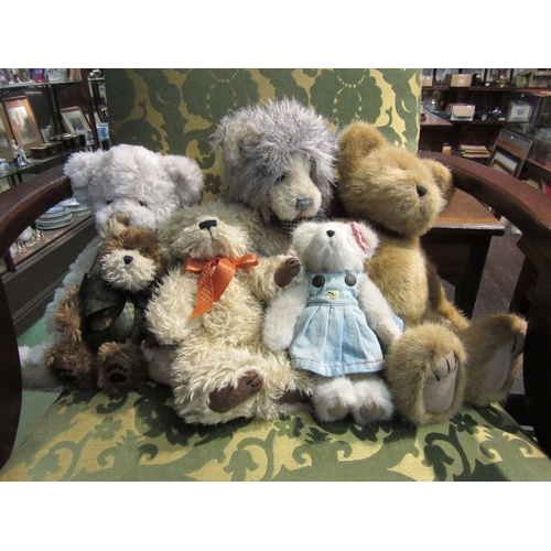 4262 - Six various teddy bears to include Charlie Bear 2011 Year Bear, The Boyds Collection etc.